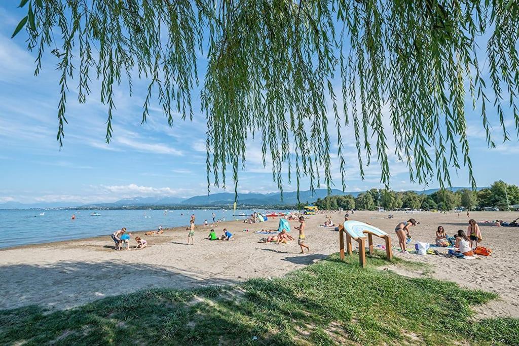 Villa Moderne, A 2 Pas Du Lac Leman Sciez Exterior foto